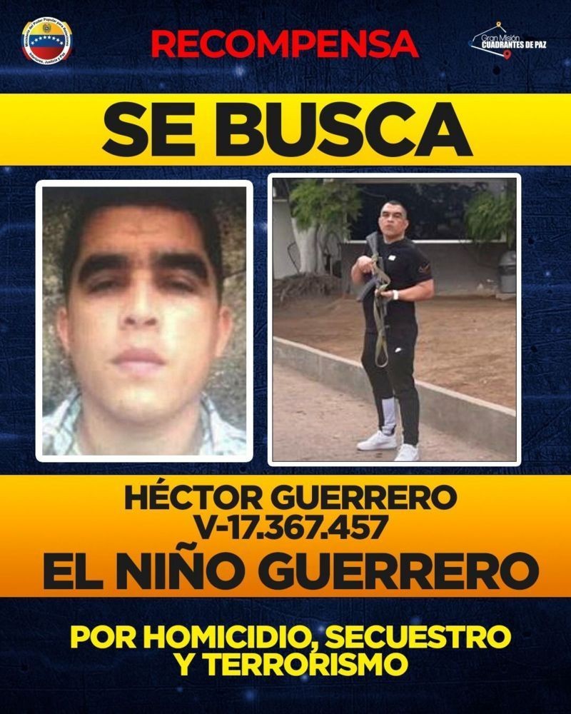 Quem é Niño Guerrero, chefe do Tren de Aragua morto em operação dos EUA e da Venezuela